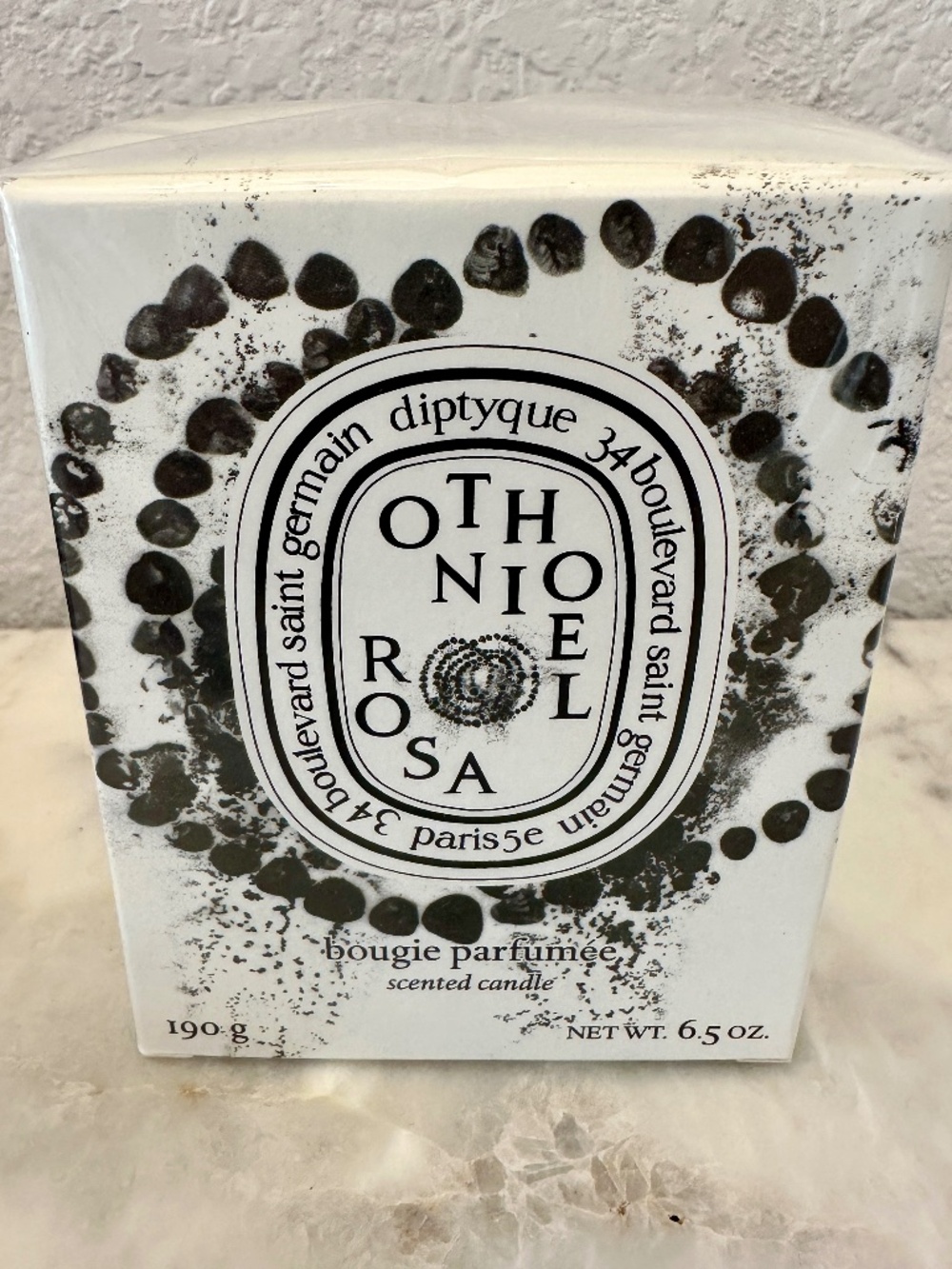 Diptyque Rosa Othoniel Scented Candle Jar 6.5 oz 190g RARE - NEW SEALED!